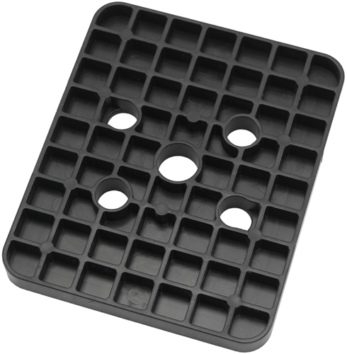 GB hogedrukplaat Eco 100x120x20 ABS drukbelasting 6900kg; 48 per zak - GB349221
