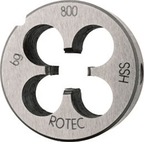 Rotec HSS Ronde Snijplaat DIN 223 Metrisch M12 - 3601200