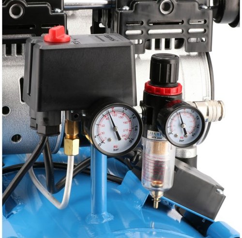 Airpress LMO 50-270 | Stille Olievrije Compressor | 8 bar 2 pk/1.5 kW | 185 l/min | 50 l - 36504-3