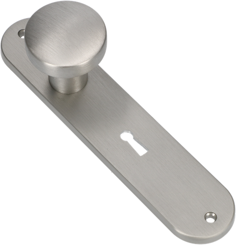 AMI Knop 169/50 Vast Langschild 200/1/7 Slg72 Irox Archi-Design - 620244
