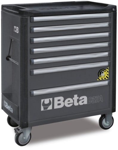 Beta C37A/7-G Gereedschapswagen met 7 laden | met anti-omval beveiliging - 037000272 037000272