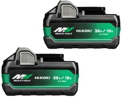 Hikoki 380205 Accu Set Twin Pacl 2X MULTI-VOLT ACCU 36V 2.5AH/18V 5.0AH - 380205 