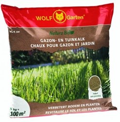 Wolf Garten Natura Bio Gazon-/tuinkalk 5KG RG-K 100 - 3836440