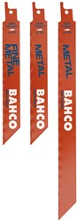 Bahco Reciprozaagbladenset Metaal | 3940-METAL-SET-5P - 5 stuks