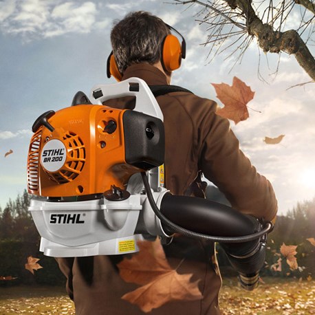 Stihl BR 200 | Lichte ruggedragen benzine bladblazer - 42410111605-3