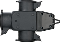 Brennenstuhl Rubber koppeling 3-voudig IP44 - 1082120-2