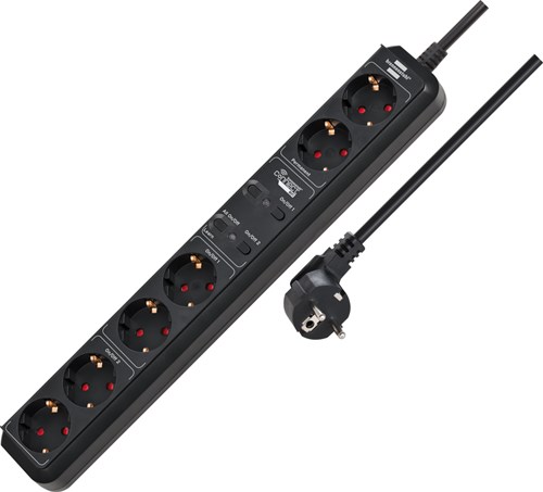 Brennenstuhl Connect Eco-Line WiFi stekkerdoos | 1,5m | zwart | H05VV-F 3G1,5 - 1159760946