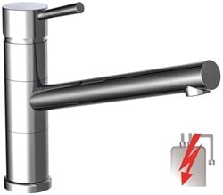 Schutte UNICORN ééngreepsmengkraan keuken | lage druk | chroom
 33790