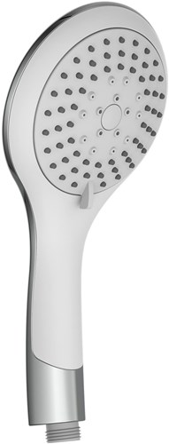 Schutte BROADWAY handdouche | 5 functies | wit-chroom - 60766