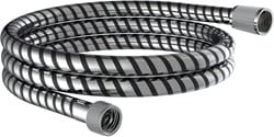 Schutte HOGAFLEX K-1 doucheslang | kunststof,chroom-zwart
 - 63852