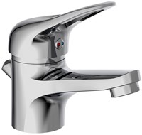 Schutte PORTO ééngreepsmengkraan wastafel | chroom - 77410 77410