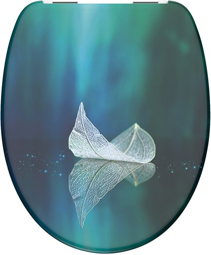 Schutte Duroplast WC-bril FALLEN LEAF met soft-close 82153