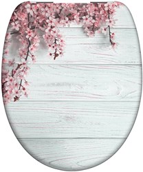 Schutte Duroplast WC-bril FLOWERS&WOOD met soft-close

 - 82197 82197