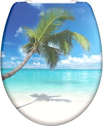 Schutte Duroplast WC-bril CARRIBEAN met soft-close en quick-release
 - 82363 82363