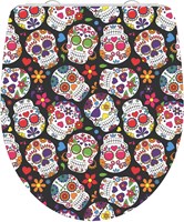Schutte Duroplast High Gloss WC-bril CRAZY SKULL met soft-close en quick-release
 - 82586 - 82586