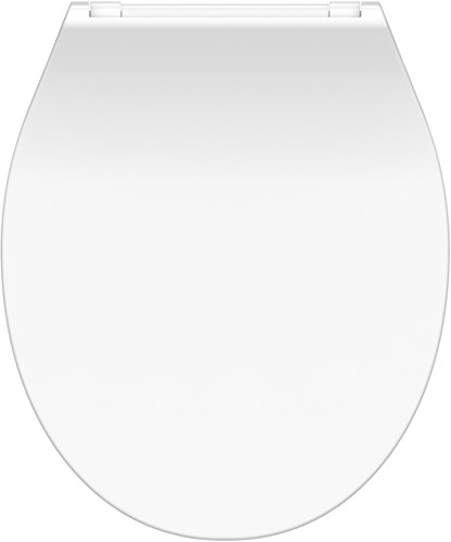 Schutte Duroplast WC-bril SLIM WHITE met soft-close en quick-release | wit
 - 82700 - 82700