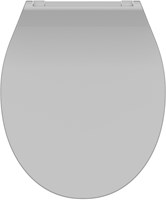 Schutte Duroplast WC-bril SLIM GREY met soft-close en quick-release | grijs
 - 82702 82702