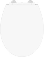 Schutte Duroplast WC-bril met LED-nachtverlichting | soft-close en afklikbaar | wit
 - 82950 - 82950