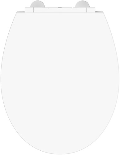 Schutte Duroplast WC-bril met LED-nachtverlichting | soft-close en afklikbaar | wit
 - 82950 - 82950