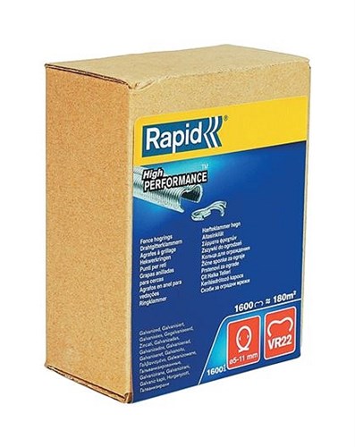 Rapid VR22 Hekwerk Hogringen, 1.600 stuks - 40108810 - 40108810