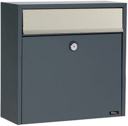 Allux Brievenbus Allux 2500 Antraciet/Inox Klep - 40250065