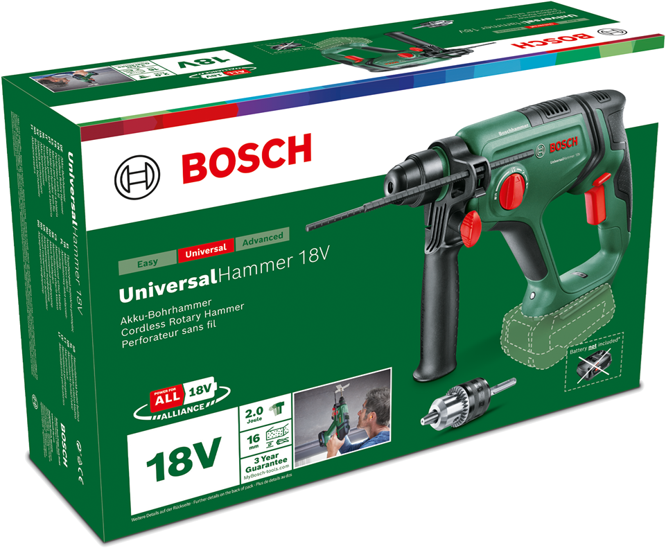 UniversalHammer 18V Akülü kırıcı/delici | Bosch DIY