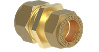 Kirchhoff Messing verloopstuk, blank, 18 mm x 15 mm, klemkoppeling voor koperen buis - 989454717