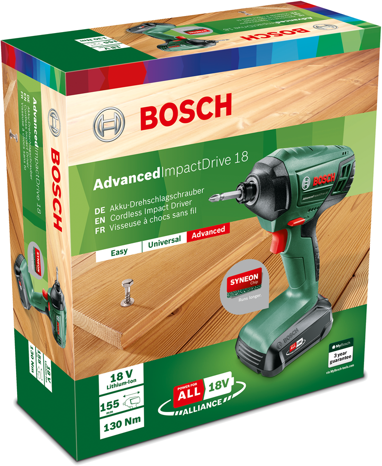 Bosch Groen PDR 18 LI Advanced ImpactDrive 18 Accu