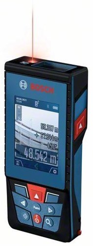 Bosch Blauw GLM 100-25 C | Professional Laserafstandsmeter | 3 x 1.5 V LR6 Batterij (AA) | IP54 - 0601072Y00