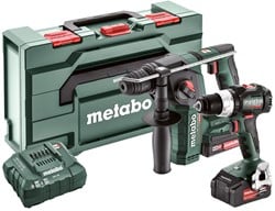 Metabo Combo-set 2.5.2 snoerloze machines  BS 18 LT BL + BH 18 LTX | 18v 2,0 Ah/4.0Ah - 685182000