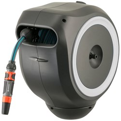 Gardena Wandslangenbox RollUp S Wit - 15 meter - Muurhouder 18602-20