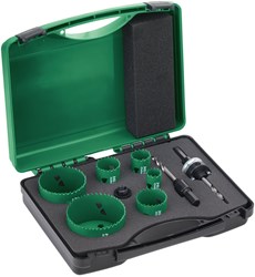 Hikoki Accessoires Gatzaagset Bi-Metaal HSS-Co "Elektricien Nr. 2" 9-Delig - 4101075