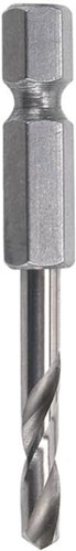 Wolfcraft Spiraalboor | HSS geslepen | 6-kant | Ø3,0 x 47mm | 1 stuk - 7257000
