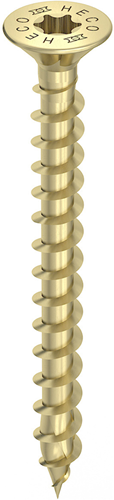 Heco topix-plus 3,5 x 45 vk t-20 vd geelverz; 500 stuks - hc60323 afbeelding