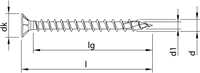 Heco Topix-plus 4,0 x 30 vk T-20 vd geelverz; 1.000 stuks - HC60431-2
