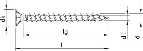 Heco Topix-plus 4,0 x 45 vk T-20 vd verz; 200 stuks - HC60501-2
