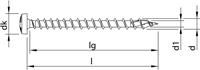 Heco Topix-plus 5,0 x 40 ck pozi vd verz; 200 stuks - HC60880-2