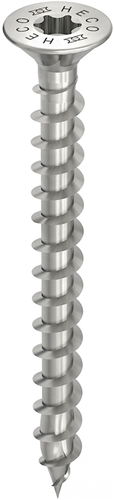 Heco Topix-plus 5,0 x 35 vk T-20 vd rvs A2; 200 stuks - HC62038