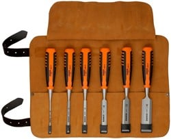 Bahco 424P-S6-LR | Professionele Beitelset | 6-delig | 424P-S6-LR - tweecomponentenhandgreep