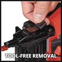 Einhell FIXETTO 18/50 N - Accu Spijkerpistool | 18V | 15 - 50 mm | Zonder accu en lader - 4257795 - 4257795-3