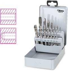 Beta 14-delig assortiment machinetappen 428FP+428FC 428/SPV - 004280202