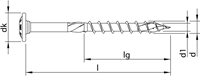 HECO-TOPIX-plus 10,0 x 380, tk, T40, DD, vz; 50 st - HC61598-2