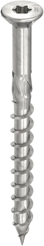 HECO-TOPIX-plus A2 5,0 x 80 vlonderschroef vk T-20 DD; 350 stuks - HC61789