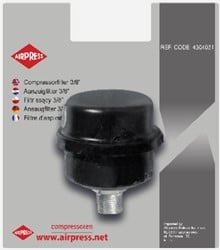 Airpress Luchtfilter 3/8 ext. - 4300038