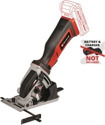 Einhell TE-CS 18/89 Li Solo - Accu Mini Handcirkelzaag | 18V | 89 mm | Zonder accu en lader - 4331100 