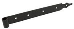 GB heng 800x40x5 pendia Ø16 vierkant Rustica epoxy zwart etiket | 1 stuk - 17343415