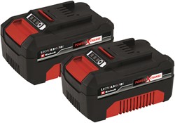 Einhell 18 V/4.0 Ah Accu DUO-pack - 2 accu's - 4511489