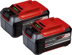 Einhell 18 V/5.2 Ah Accu DUO-pack - 2 accu's - 4511526 - 4511526