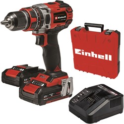 Einhell TP-CD 18/50 Li-i BL Kit 2.0 Ah - Accu Klopboor-/Schroefmachine | 18V | 2 x 2.0 Ah accu + lader | In koffer - 4513940