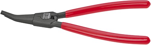 Knipex Montagetang voor veerringen op assen gebruineerd met kunststof bekleed 200 mm - 4521200